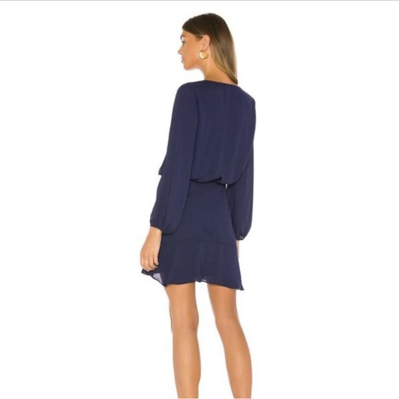 NWT Navy Blue Krisa Mini Dress. Sold on Revolve - Picture 4 of 4